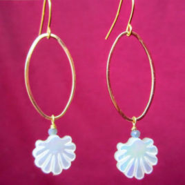 Boucles d’oreilles Shell Purity