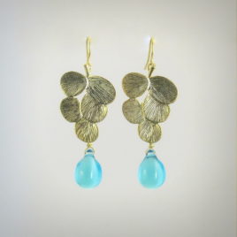 Boucles d’oreilles Grappa dorées