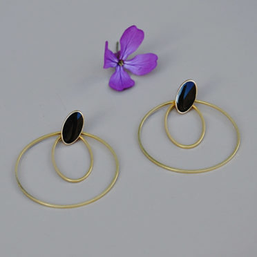 boucles d'oreilles Circles originales femme ploom bijoux createur français